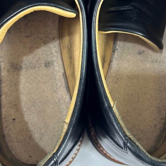 Samuel Hubbard Founder Black Leather Oxford Shoes Comfort M2100-048 12W $285 - Picture 11 of 13